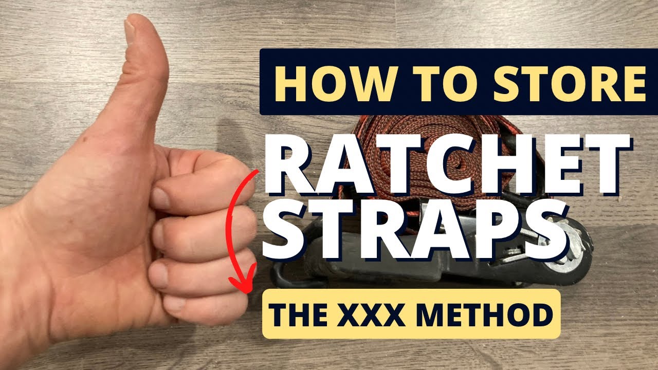 How To Store Ratchet Straps (XXX Method = Fastest & Easiest For Tie Downs)