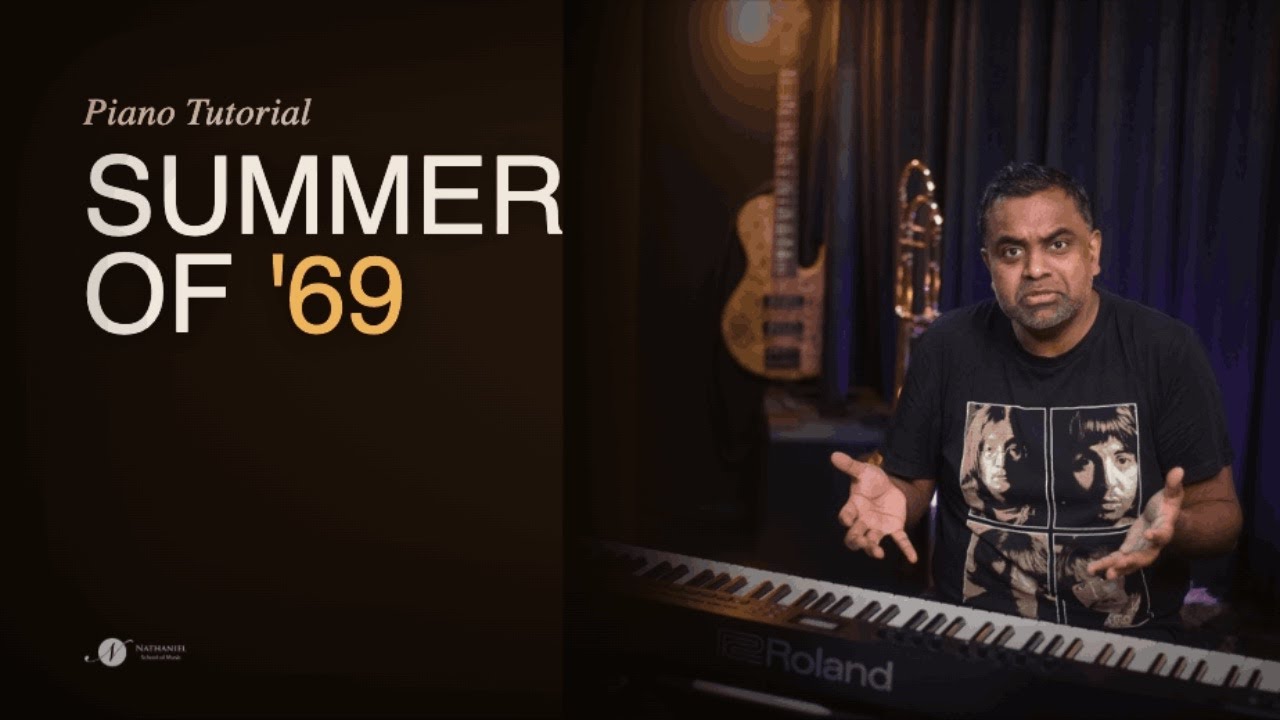 Learn the ICONIC Riff 🎶 of Summer of '69 on the 🎹 Piano & Develop Hand Independence 🙌🏼