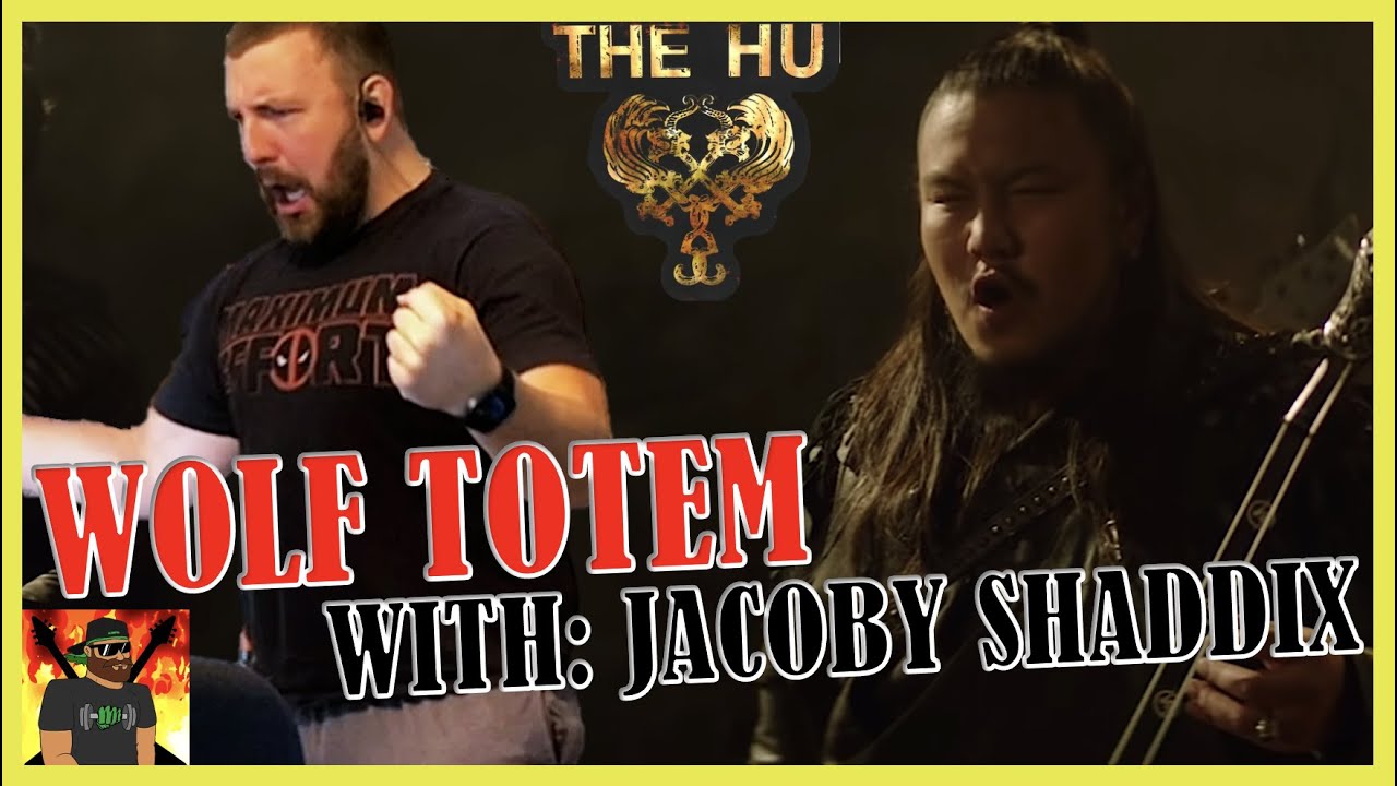 БОЕВАЯ ПЕСНЯ!! | The HU - Wolf Totem feat. Jacoby Shaddix из Papa Roach (Официальное видео) | РЕА...