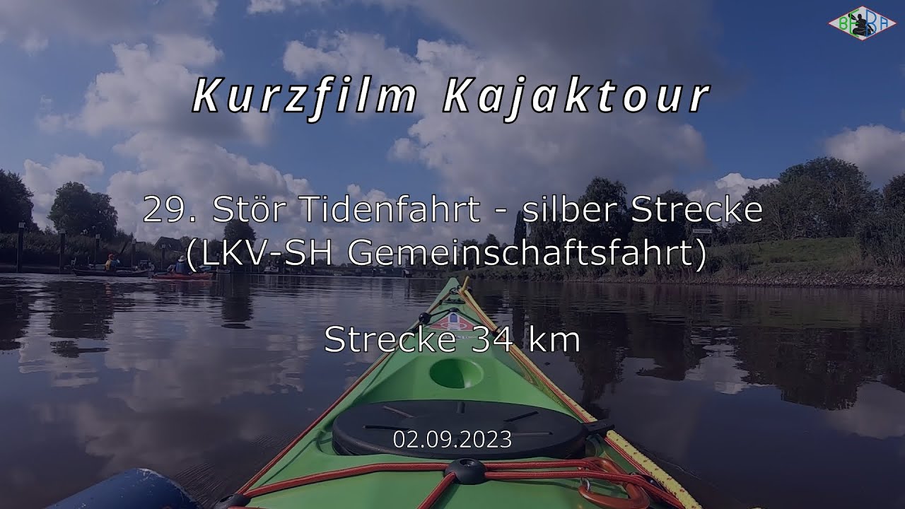Kurzfilm Kajaktour Stör Tidenfahrt (September 2023)
