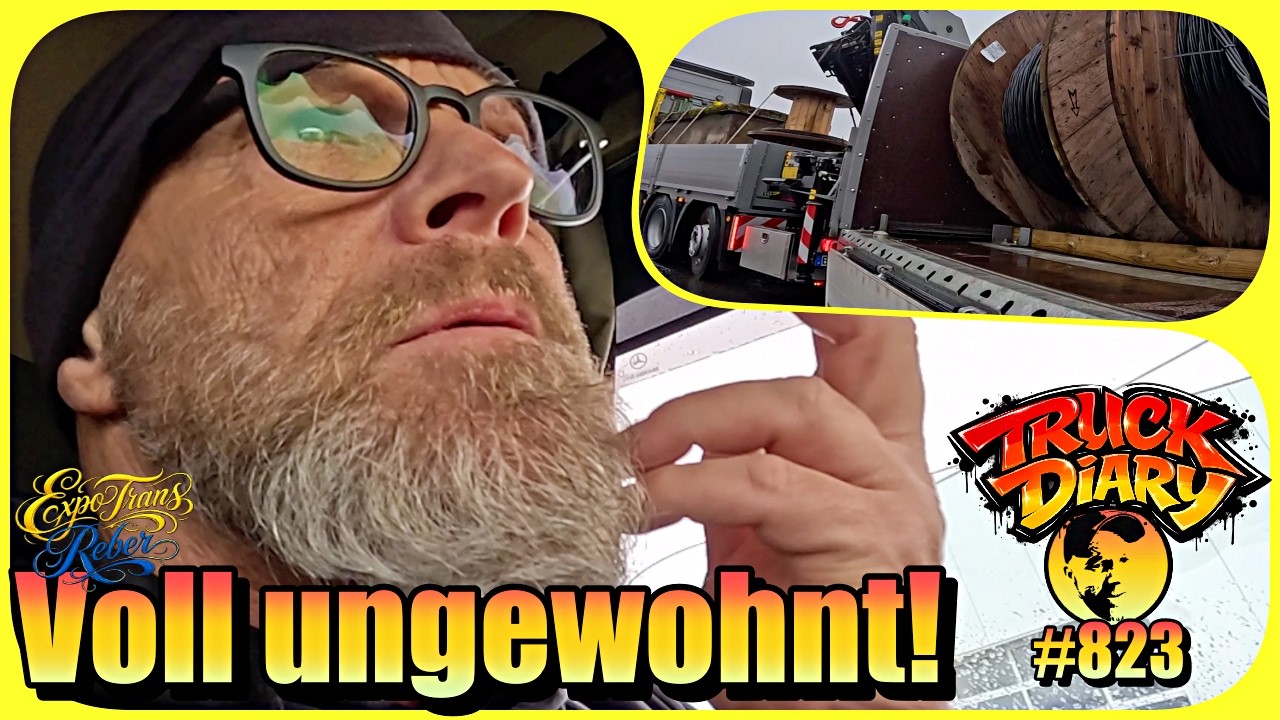Voll ungewohnt! / Truck diary #823