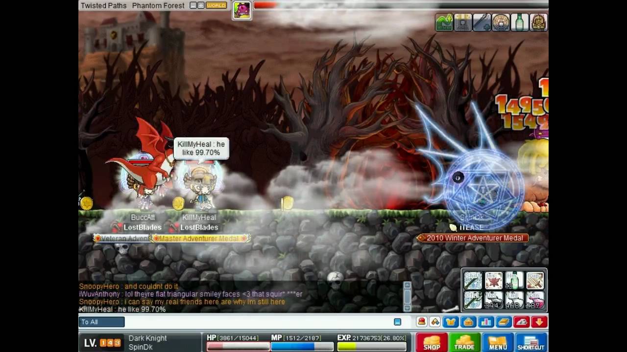 SpinDk lvl 14x Dark Knight Solo Bigfoot