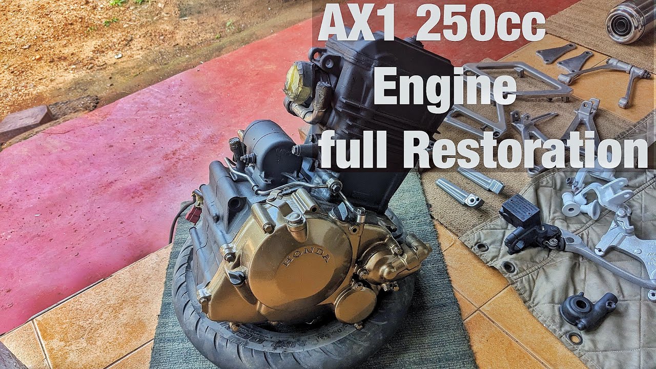 HONDA AX1 250 FULL RESTORATION/HONDA NX250 FULL RESTORATION       @restoration28 2024