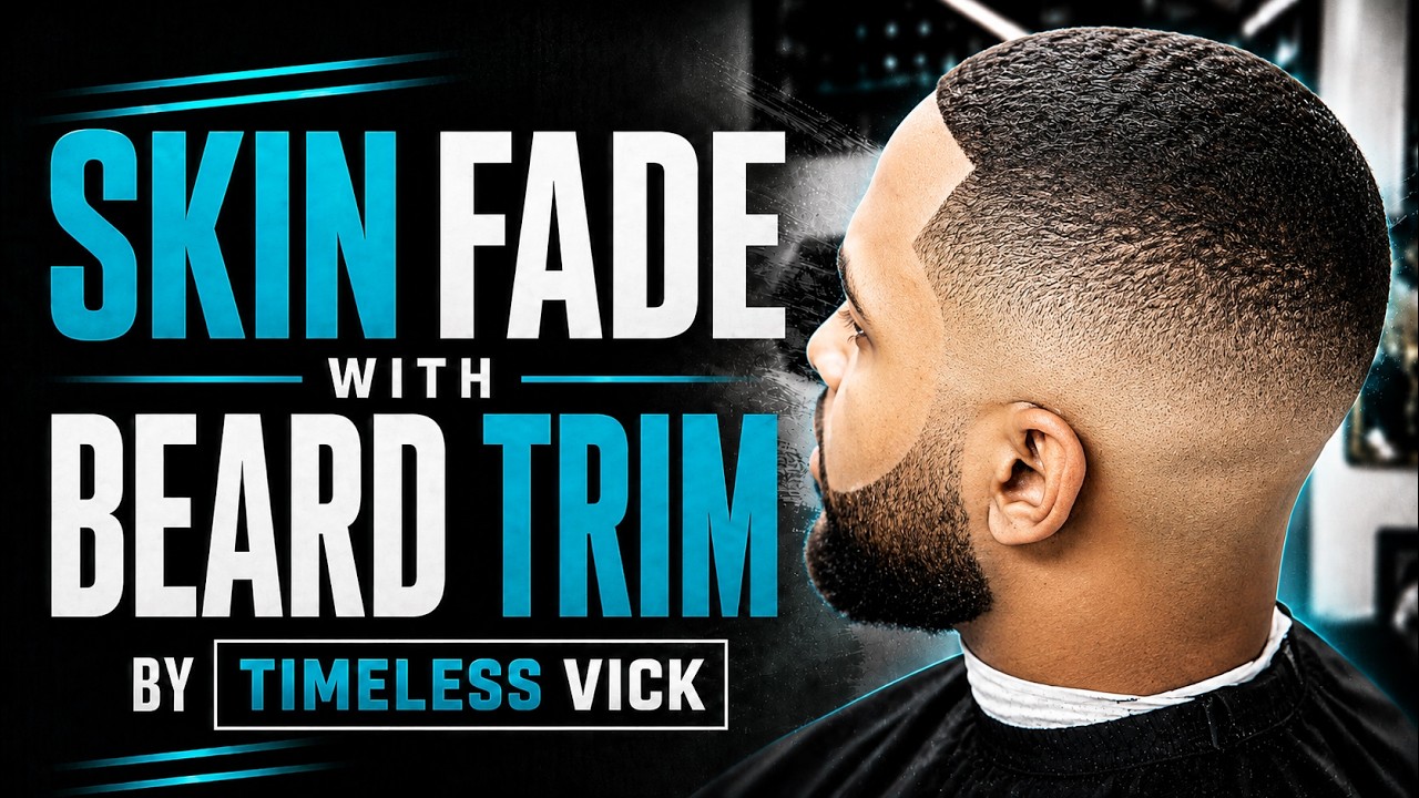 HIGH SKIN FADE | BALD FADE | BY VICK DAMONE WWW.TIMELESSBARBERS.COM