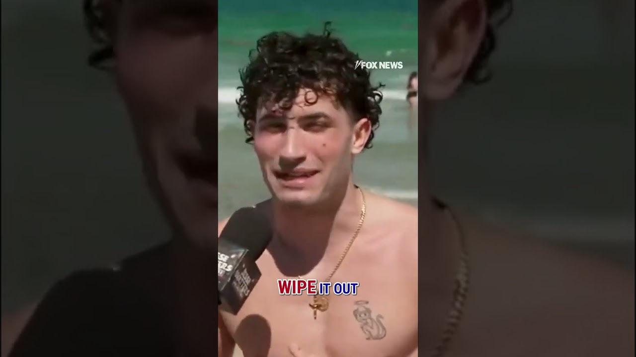 'WHAT'S AN AYATOLLAH?' Spring breakers STUNNED by Iran, Venezuela operations #shorts #iran #us