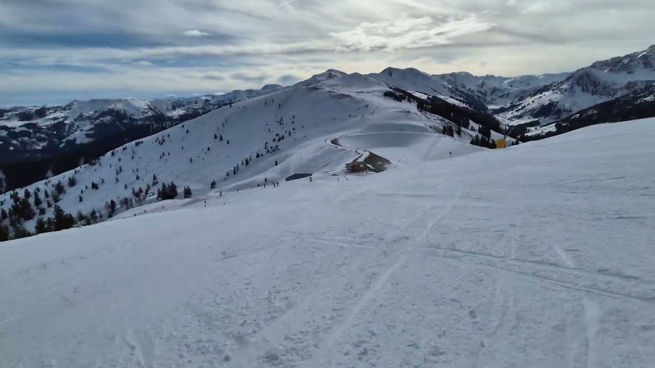 Ski Juwel Alpbachtal Wildschönau Schatzberg - Gipfelbahn 2 AT 🇦🇹 (February 2026) 4K
