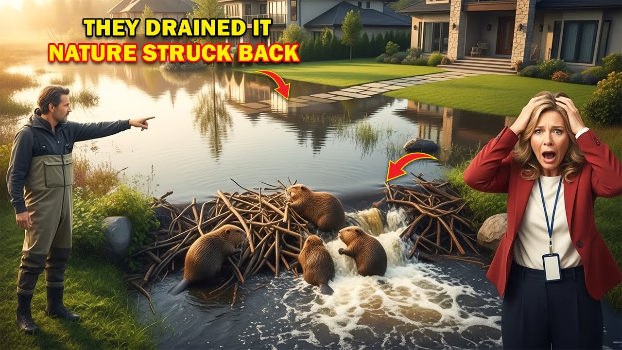 HOA Board Drained My Wetland — But Beavers Flooded Their Luxury Homes Overnight