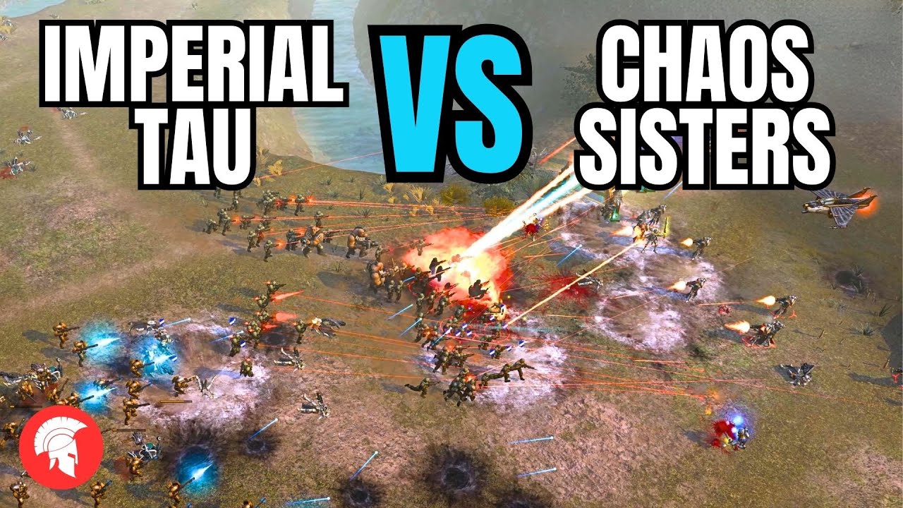 BIG ACTION! - Tau Empire - 2vs2 - Warhammer 40,000 Dawn of War – Definitive Edition