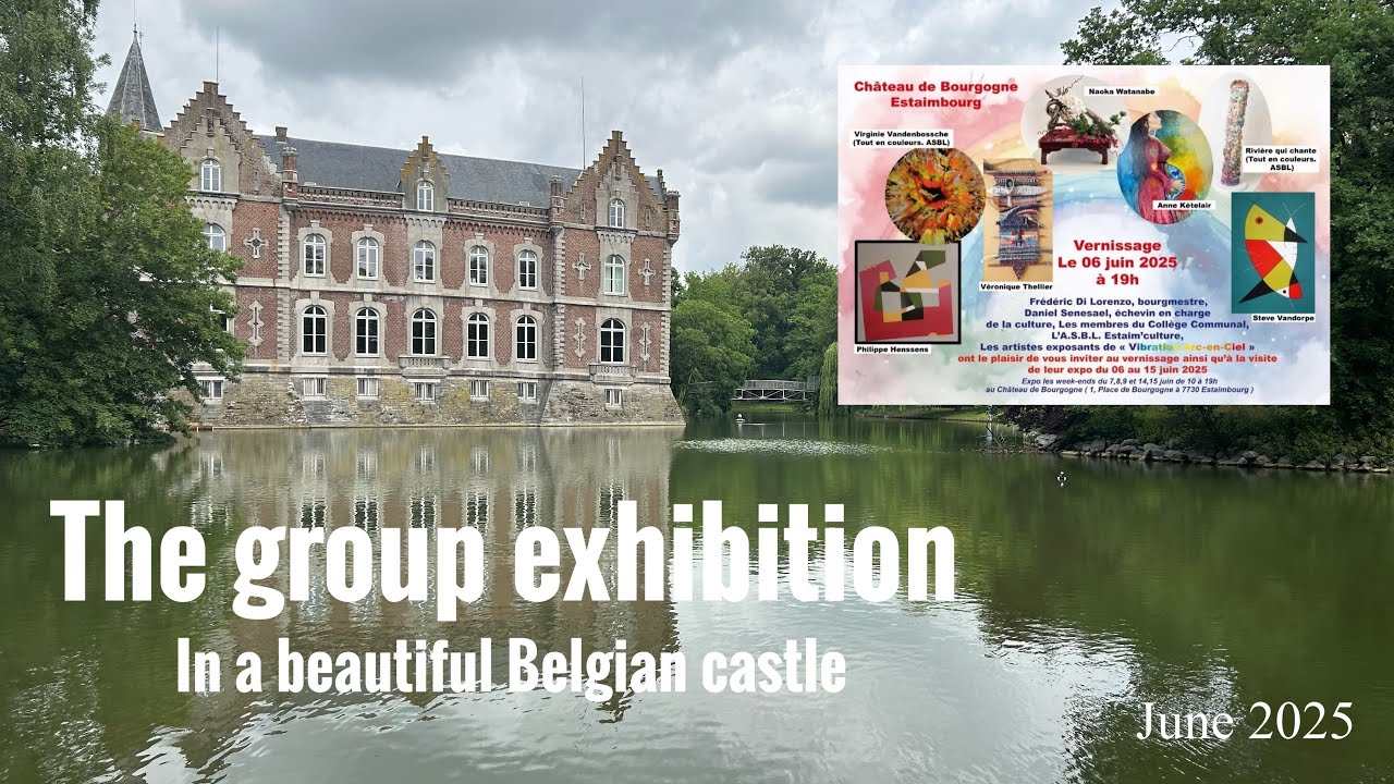 The group exhibition in Belgium 🇧🇪 合同展示会 in ベルギー　【ベルギー】
