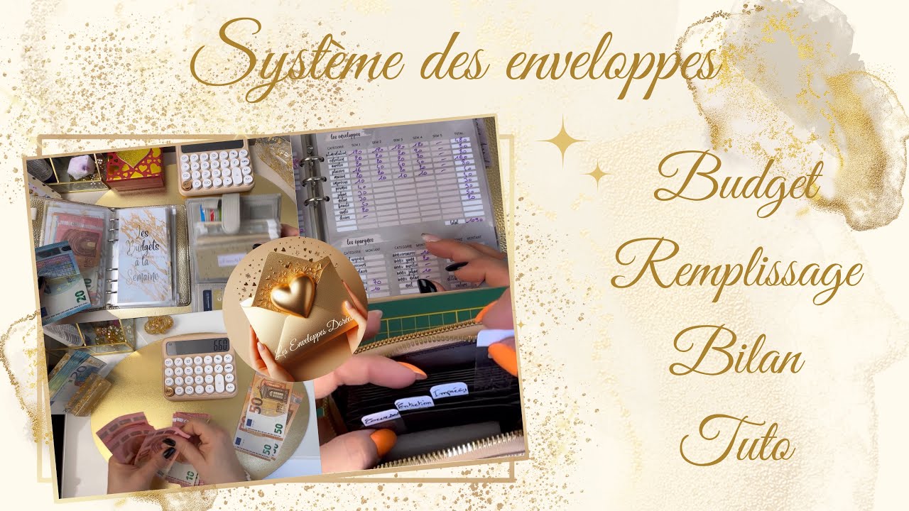 Magnifique BILAN 2024 ✨💛 méthode des enveloppes budget base zéro