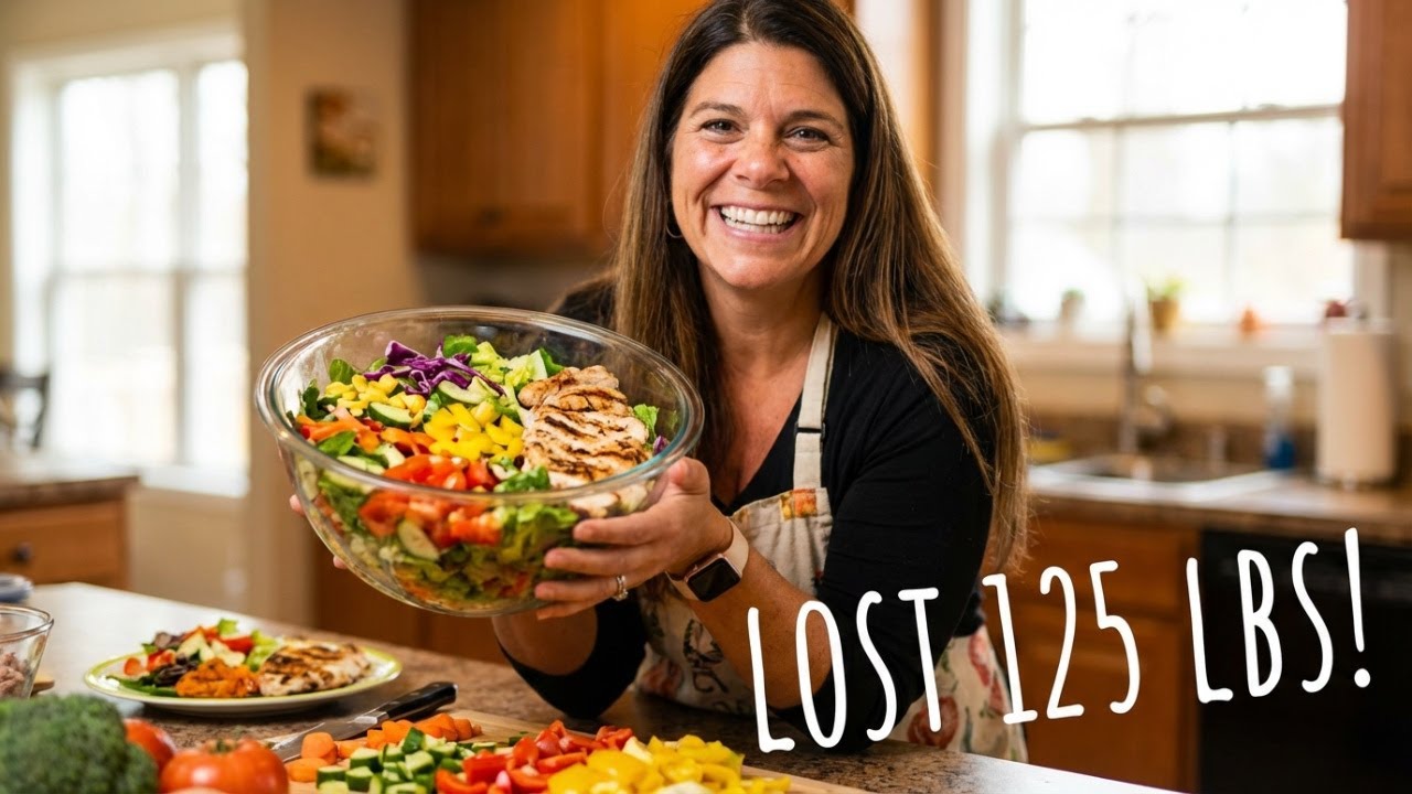 I've lost 125 lbs! Cook with me! #weightlosscooking #healthylifestyle #family #feedingkids