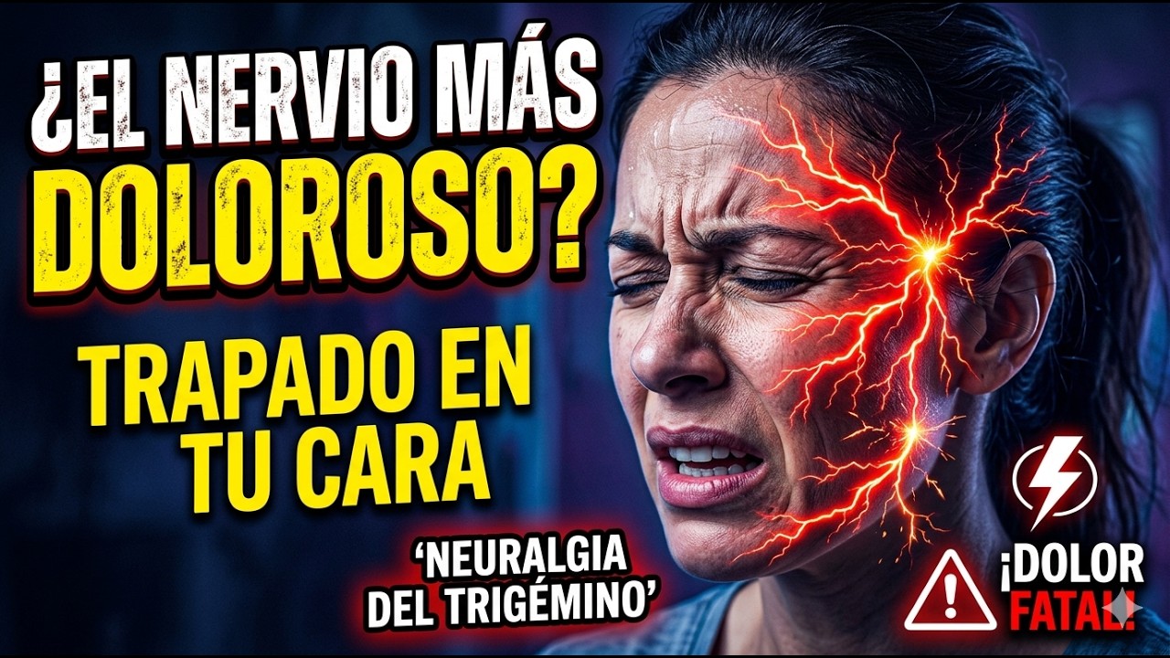 El nervio Trigemino y sus tres ramas importantes paso a paso