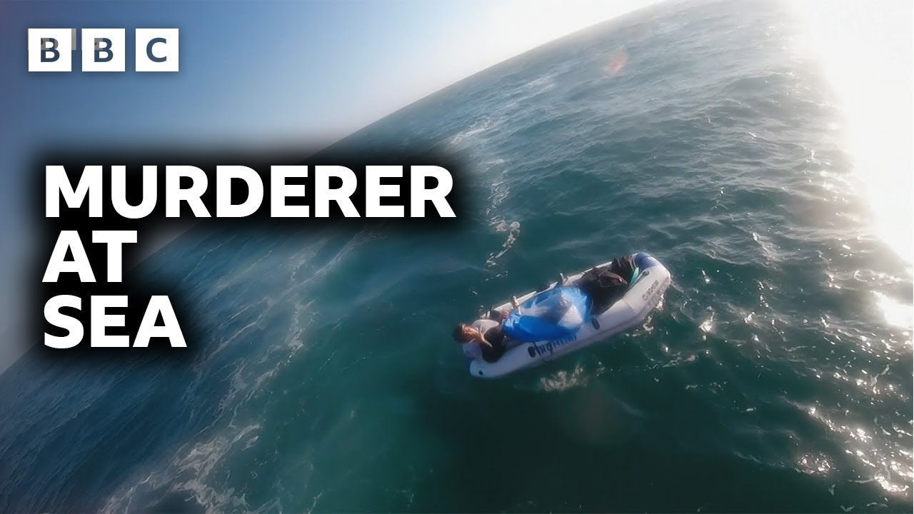 Murderer found fleeing the UK by dinghy | Saving Lives at Sea - BBC