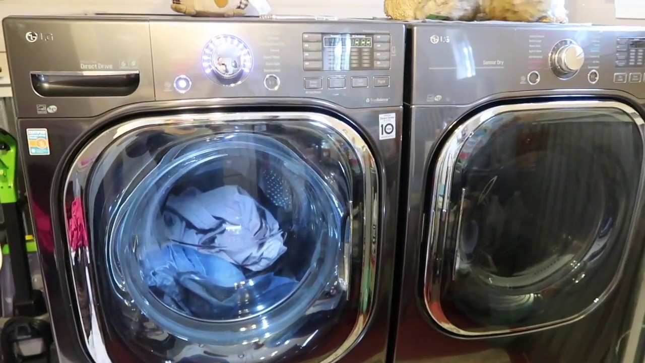 LG Ultra Large Capacity Turbowash Washer and Turbo Steam Dryer Review