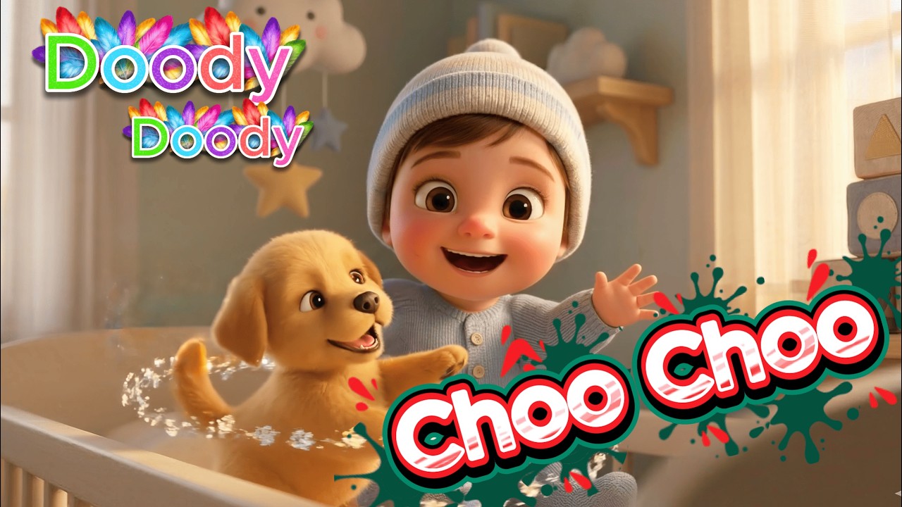 🎵 Doody Doody Choo Choo | Fun Baby Song | Magical Nursery Adventure 🌈✨