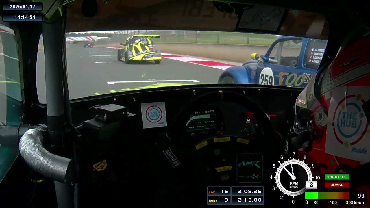 Kyalami - FUNCUP - 2026 January-Stint 3-004-10 minutes fight with sister car 260