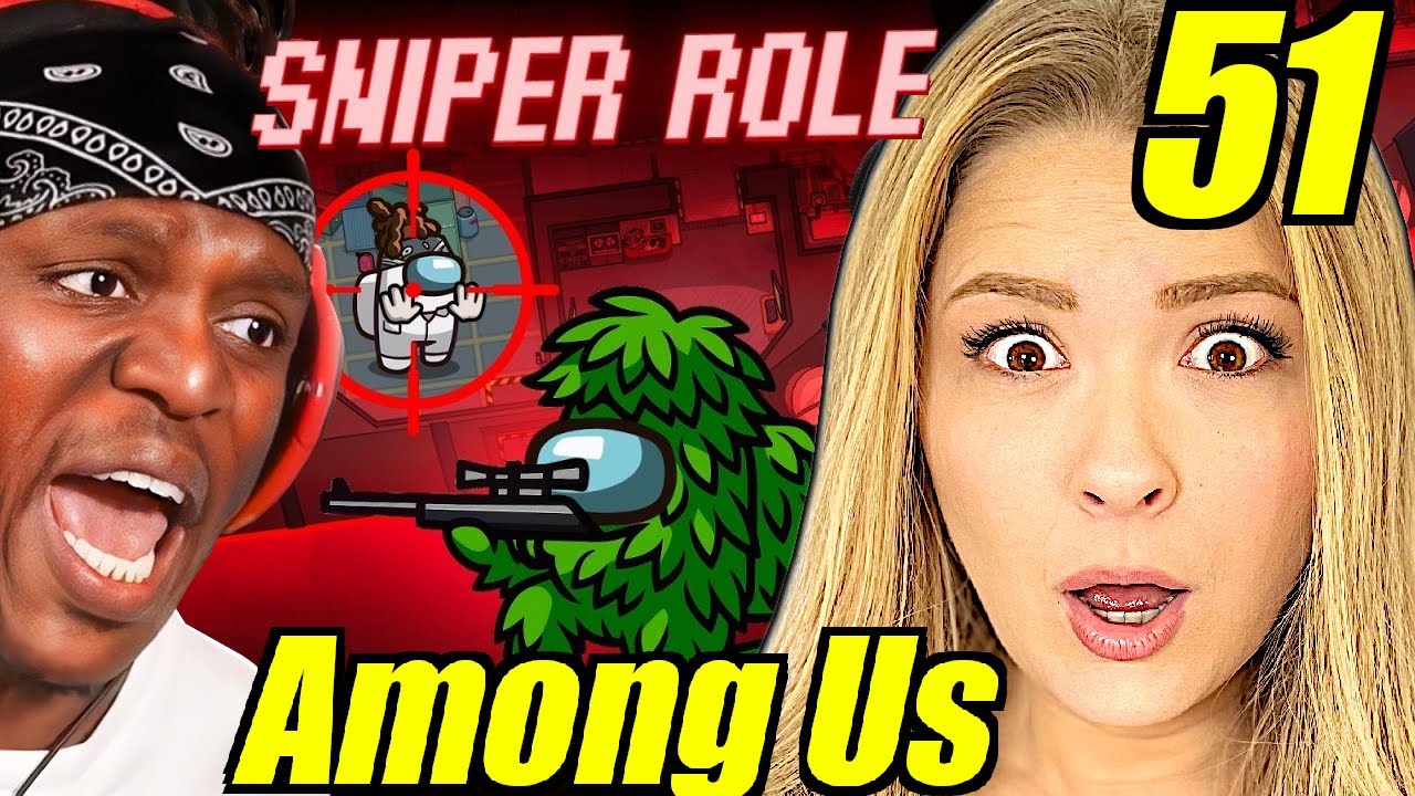 SIDEMEN AMONG US SNIPER ROLE Reaction