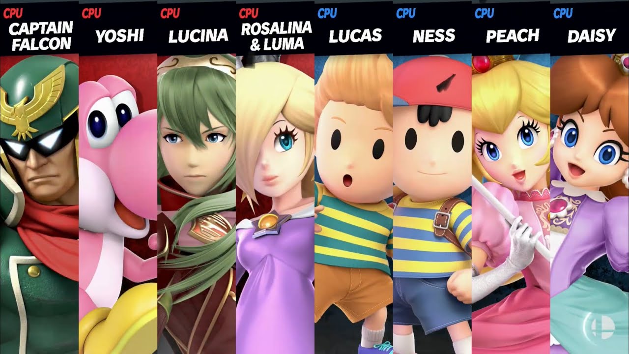 Super Smash Bros. Ultimate - Super readers vs little einsteins