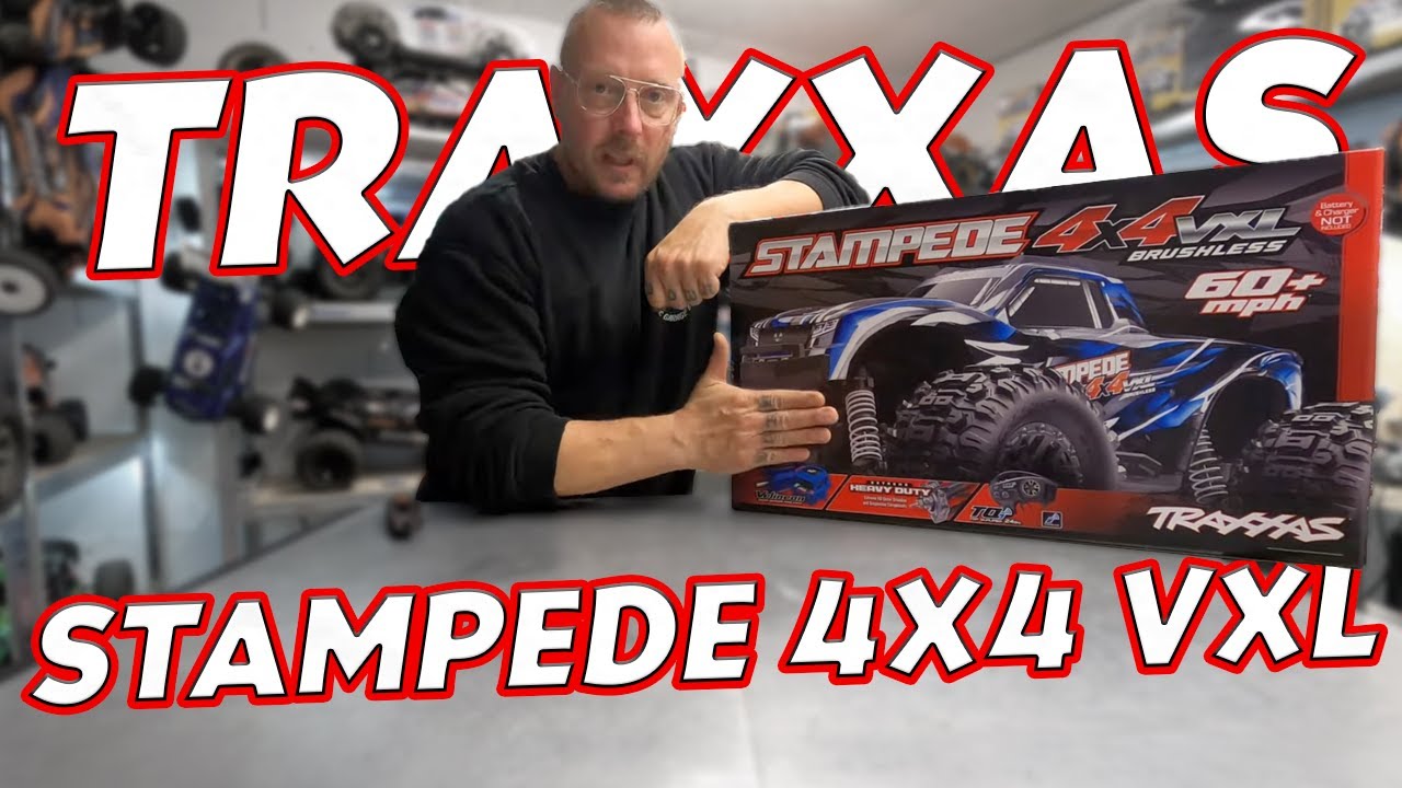 UNBOXING du Traxxas Stampede  vxl HD 4x4 @Traxxas