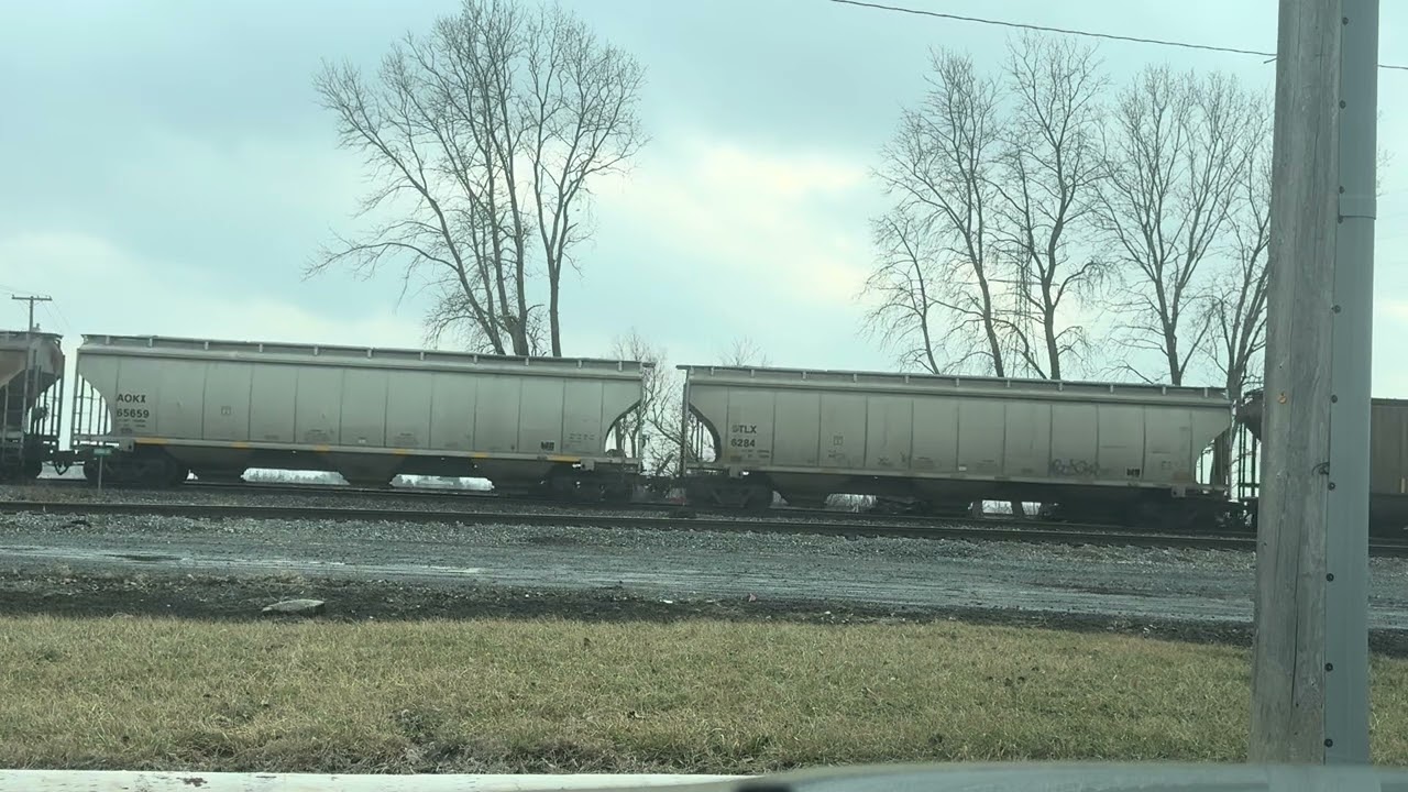NS 54G departs Marion,IN filmed January 6th 2026