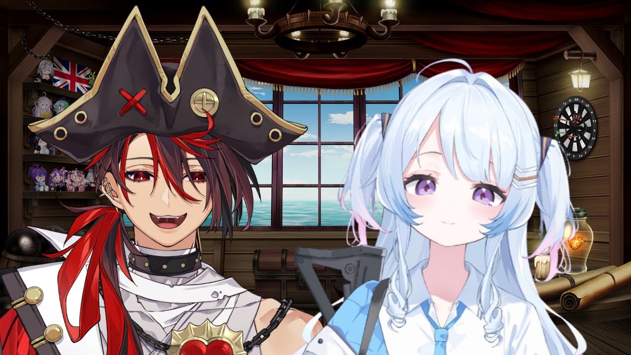 Nagi caught Kuro watching her duolingo stream
