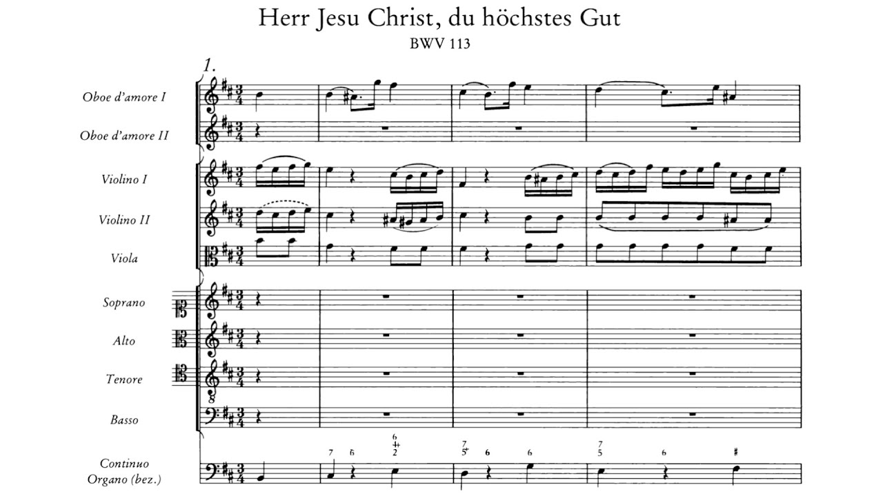 J.S Bach - Cantata: Herr Jesu Christ, du höchstes Gut, BWV 113