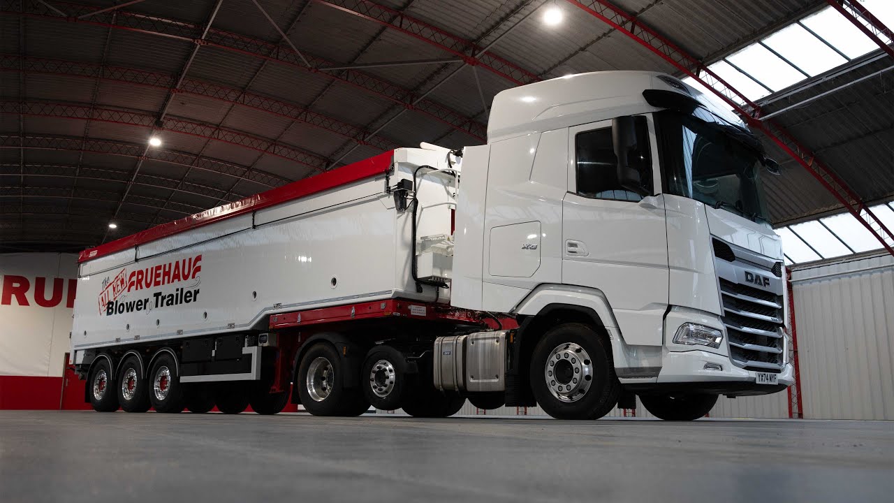 A detailed look at the new Fruehauf blower trailer