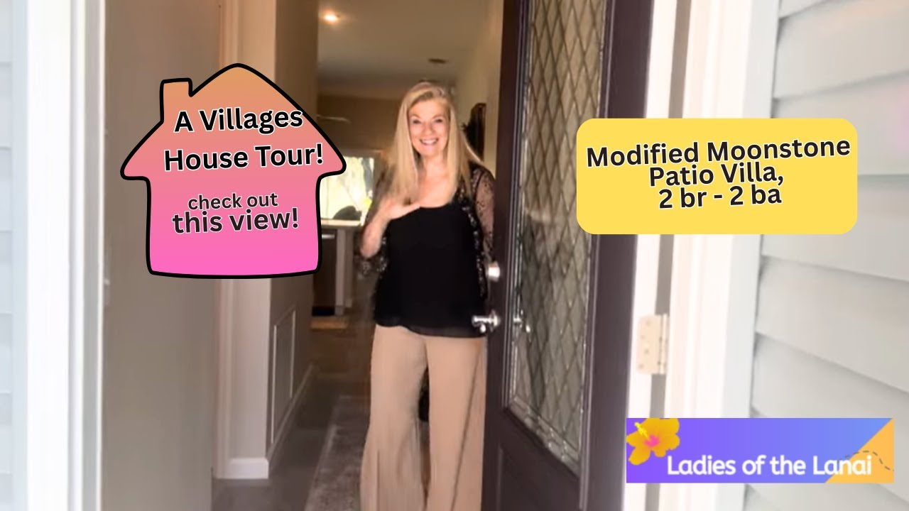 Экскурсия по домам в поселке Дель Луна: переоборудованная вилла Moonstone Patio Villa.