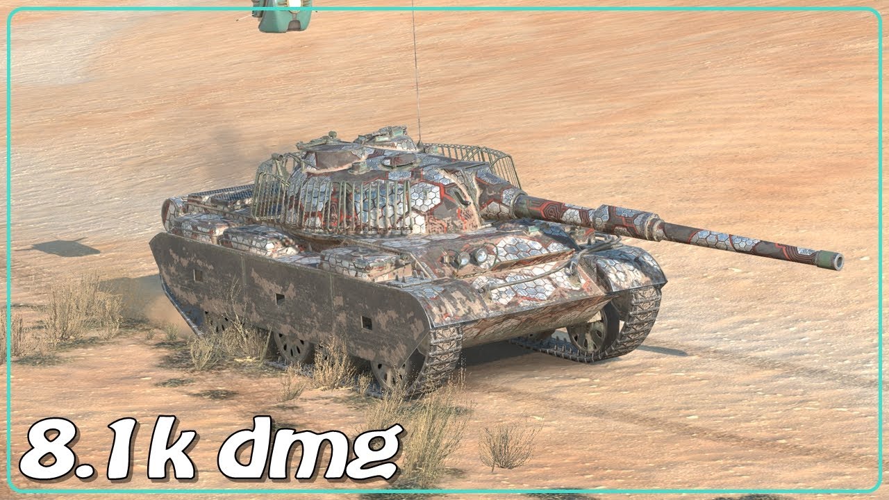 WZ-132-1 • 2 frags • 8.1k dmg • WoT Blitz
