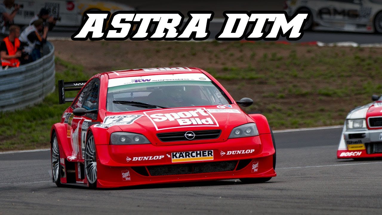 2000 Opel Astra DTM V8 - racing at Zolder & Nürburgring 2019