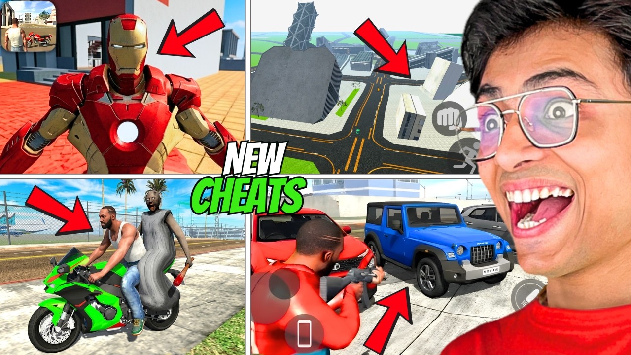 Finally New Cheats in INDIAN BIKE DRIVING 3D😱 MULTIPLAYER MODE..