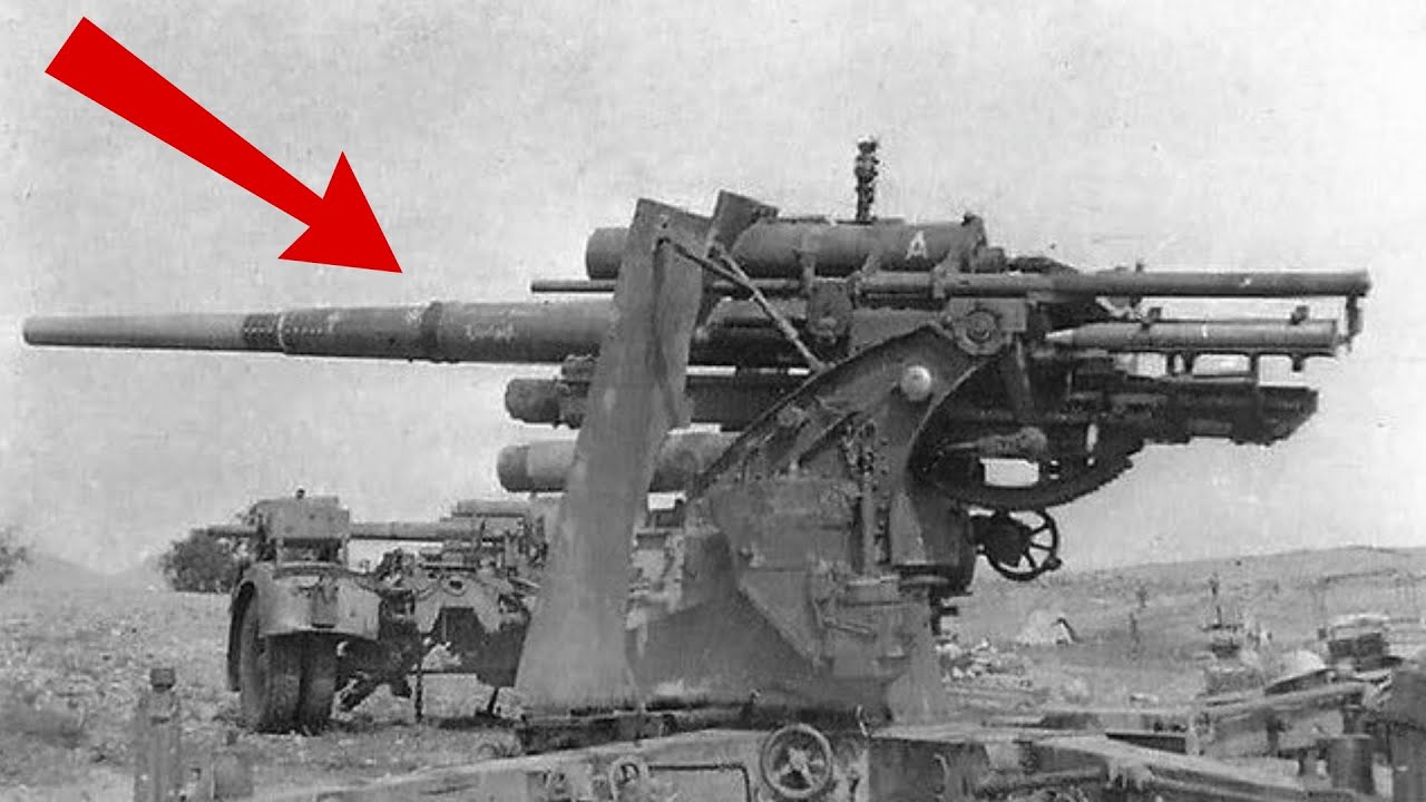 Así nació el cañón antiaéreo más temido de la historia