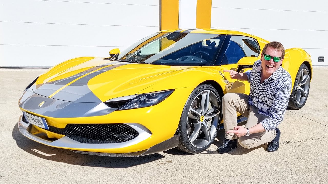 THIS is the New FERRARI 296 GTB! My First Drive