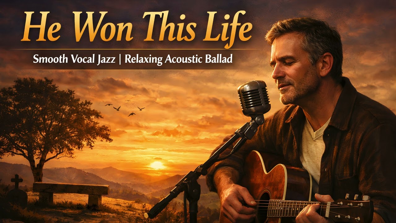 Lucas Navarro - He Won This Life | Smooth Vocal Jazz | Relaxing Acoustic Ballad | Official Audio