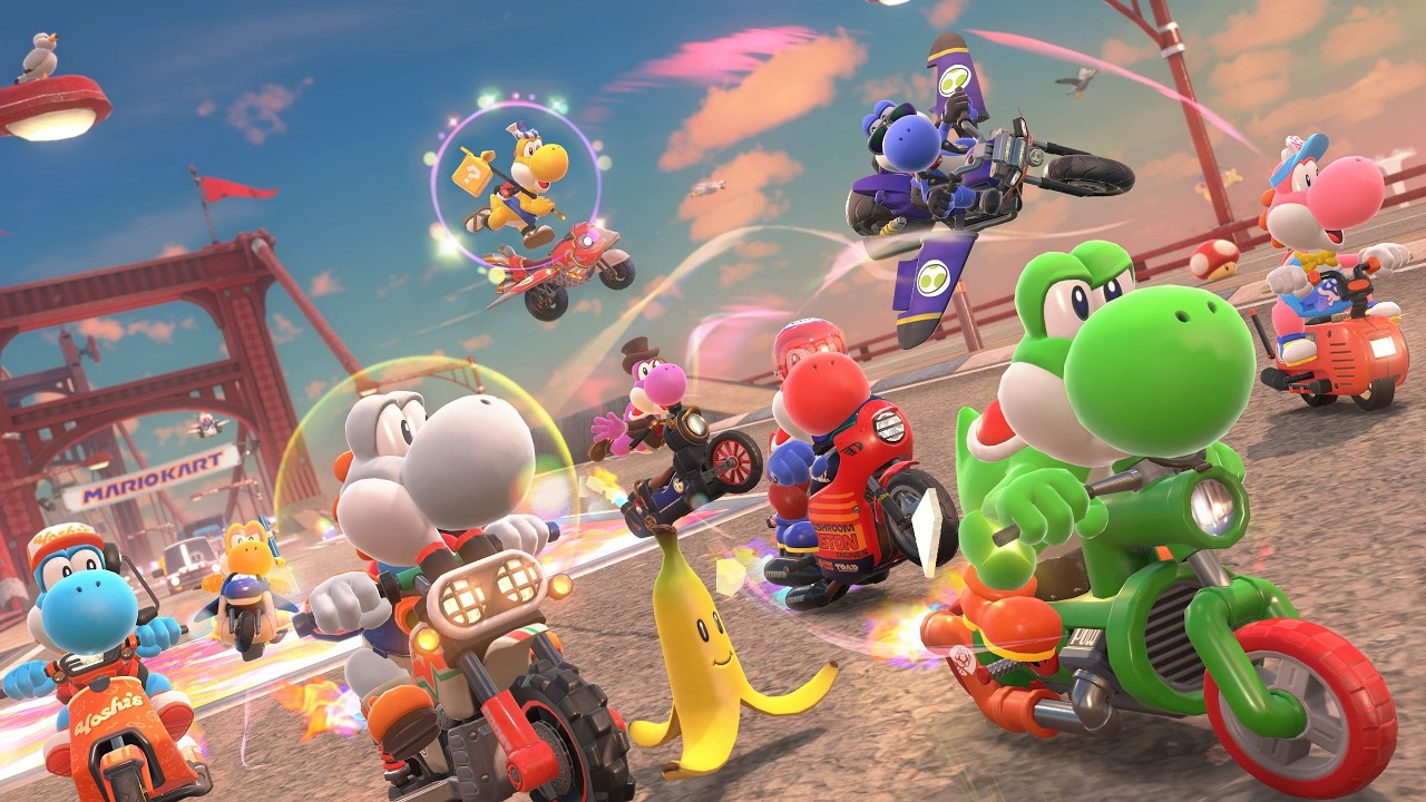 GRAMY w MARIO KART WORLD / MARIO TENNIS