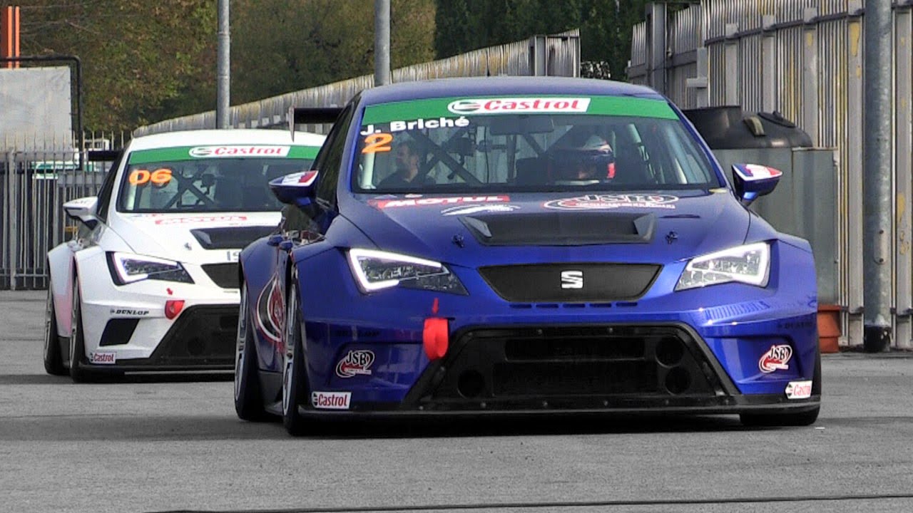 SEAT Leon Eurocup 2014 - 330hp Seat Leon Cup Racer Sound On Track