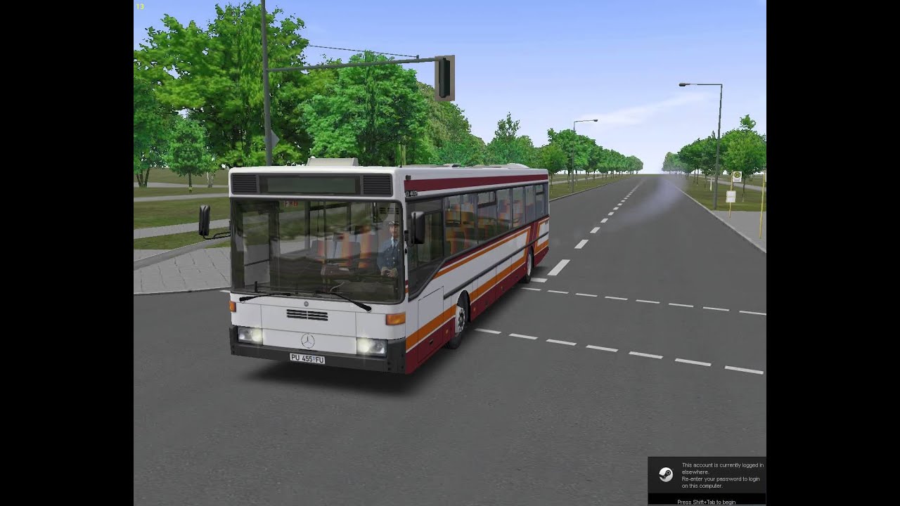 OMSI 2 (Gameplay) Mercedes-Benz O 407 (With ZF transmission and kickdown)