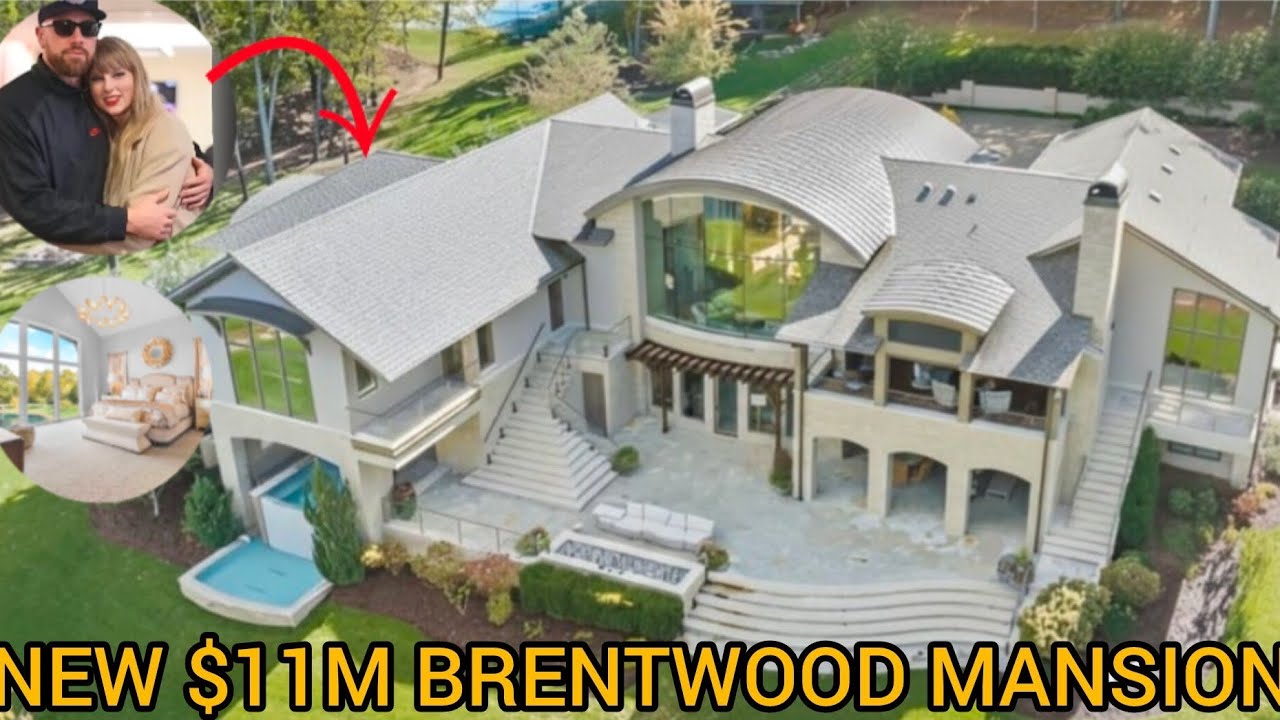 Трэвис Келси и Тейлор Свифт купили особняк стоимостью 11 миллионов долларов в Брентвуде сразу пос...
