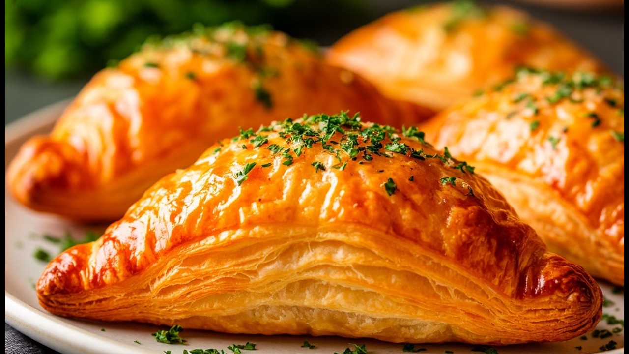 You will Love this! Crispy Fried Potato Pastry with Dill