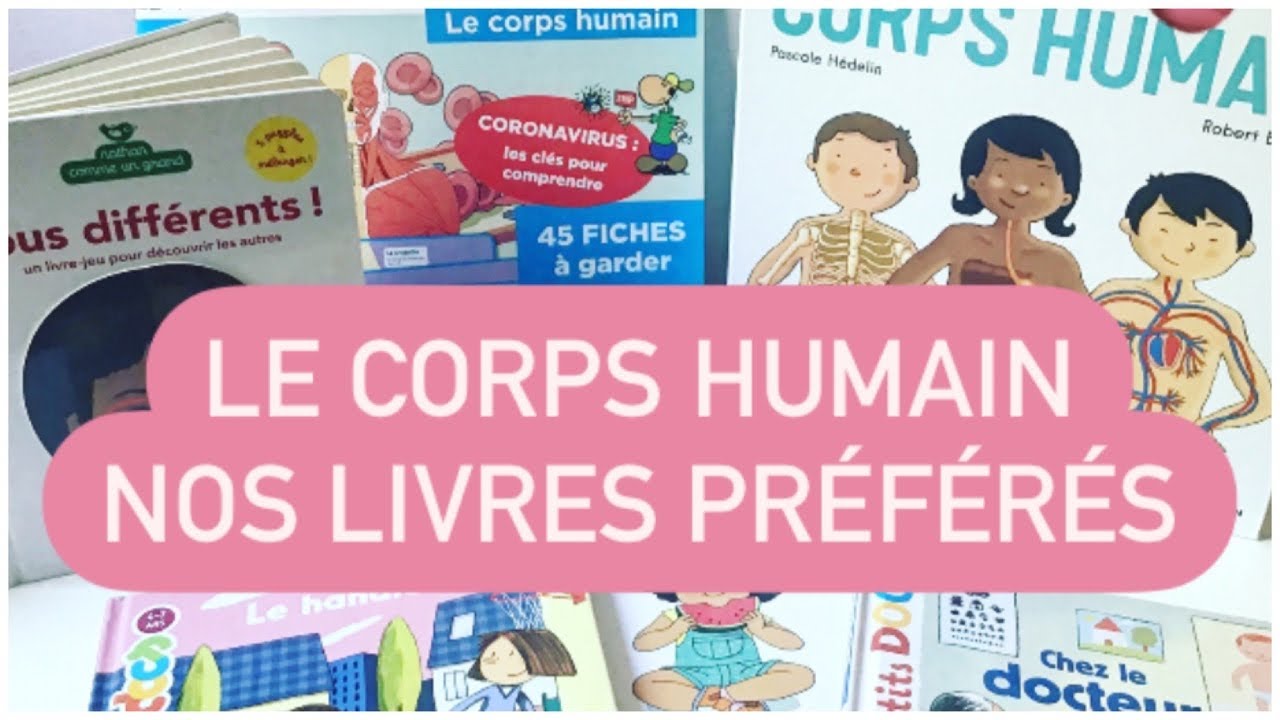 &Eacute;cole &agrave; la maison : Le corps humain #1  Les livres qui nous accompagnent
