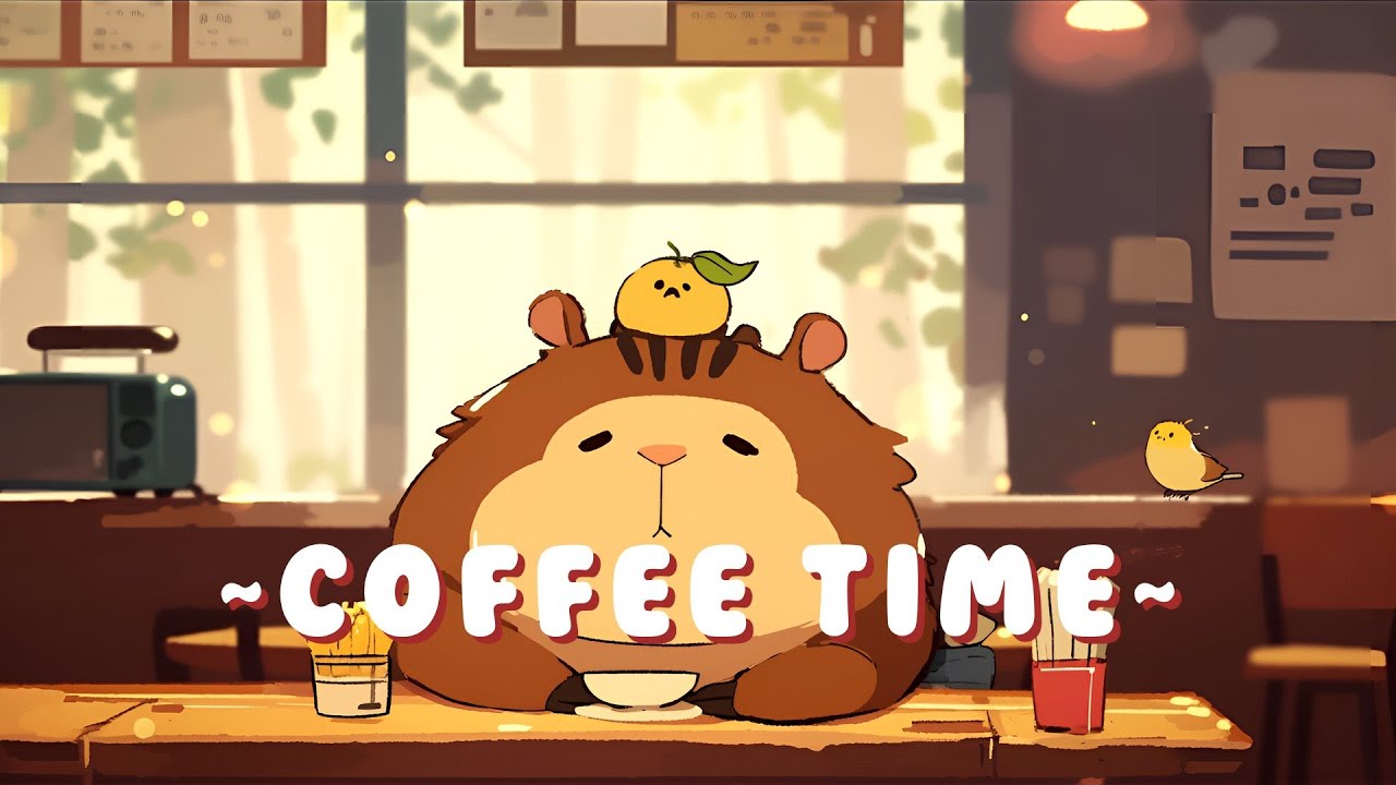 [Full Hour] Capybara Beats & Lofi | Chill Beats to Help You Relax 🦫 🌙 📖 | Study Aid