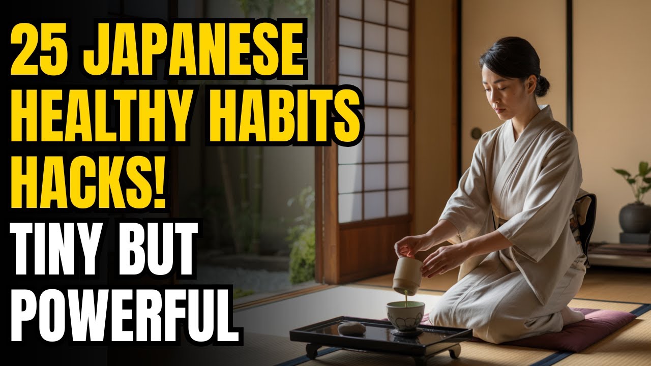 I tried 25 Tiny Japanese Habits for a Healthier, Calmer, More Radiant You: (Changed My Life)