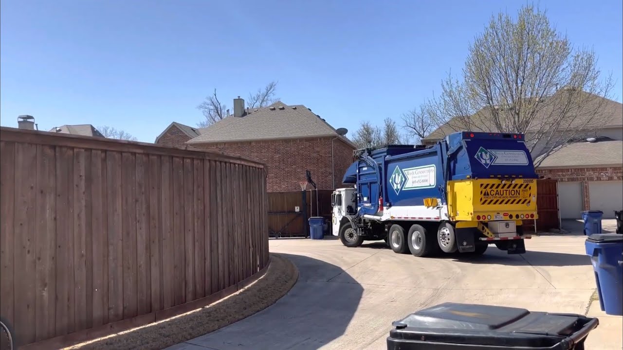 Waste Connections: 2 Heil FL Curotto’s on Trash!