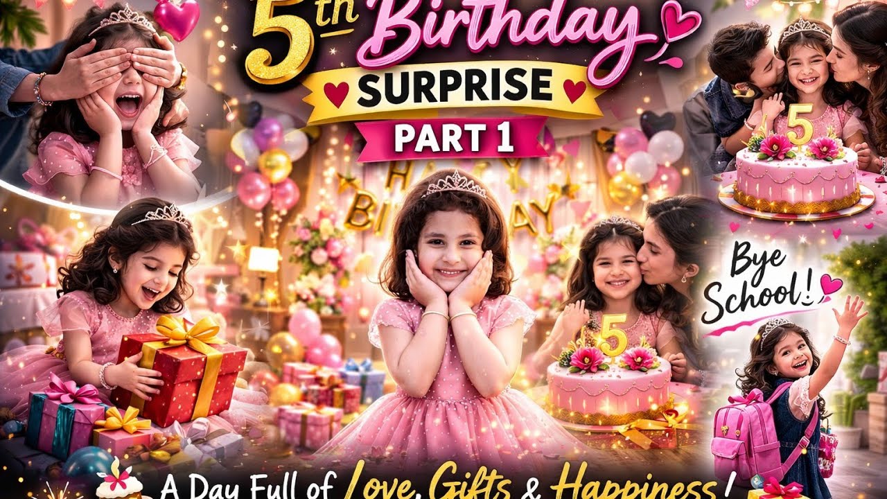 🎈 Birthday Day Begins! 🎂 | Full Celebration | Part 1