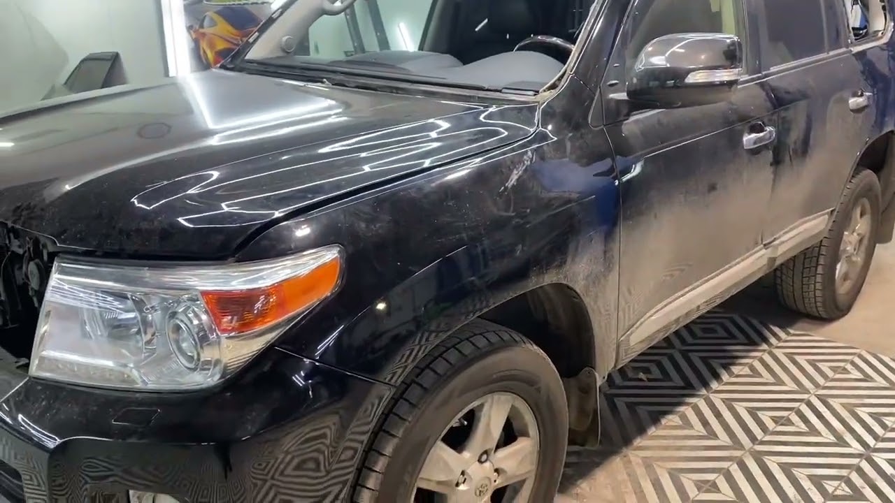 Полная покраска,Рестайлинг,Переделка автомобиля Toyota 200 в СПб.