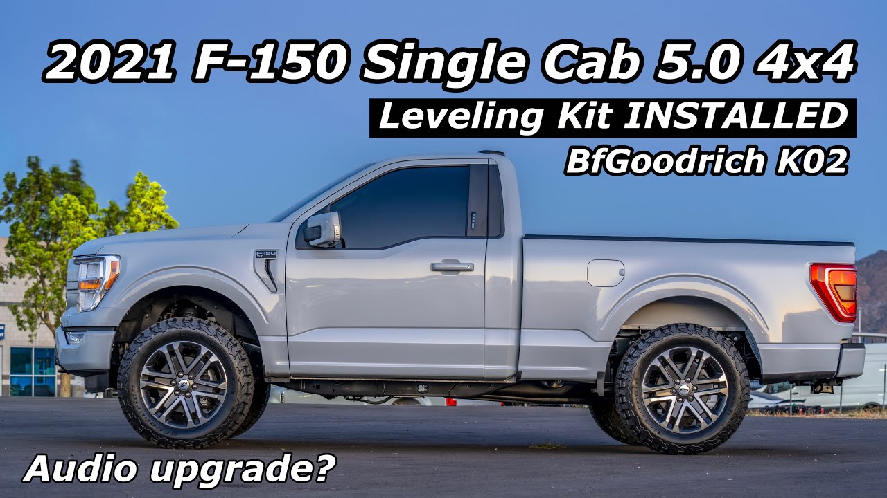 Leveling my 2021 F150 single cab PART 4