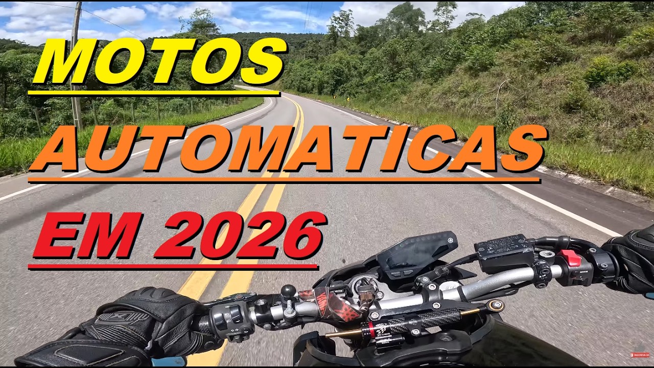 MOTO AUTOMATICA OU MANUAL SEM EMBREAGEM