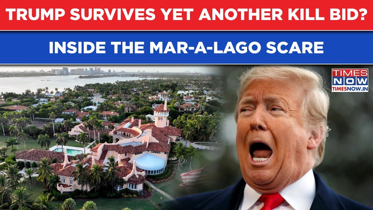Trump Kill Bid: Inside Mar-a-Lago Scare| Watch - US Secret Service Opened Fire When This Man…