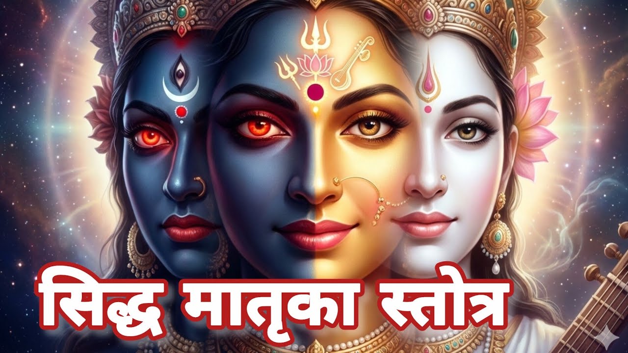 Siddha Matrika Stotram | सिद्ध मातृका स्तोत्र सम्पूर्ण पाठ एवं अर्थ | Divine Power of Maa Matrika