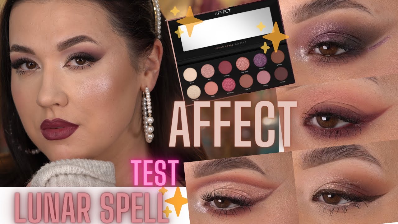 AFFECT || ✨ LUNAR SPELL✨  | 5 MAKIJAŻY | TEST || Madeline Makeup & Beauty